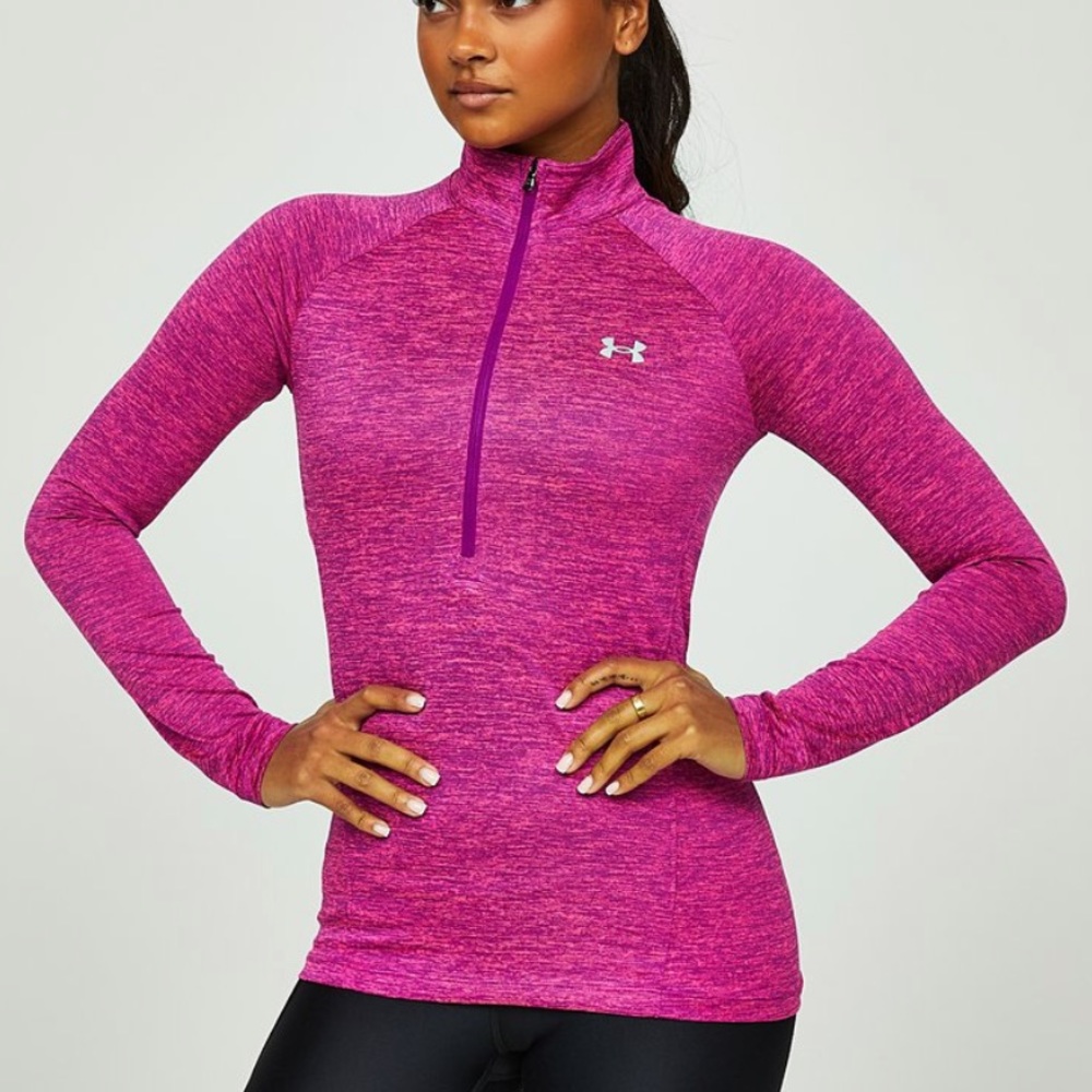 EUC under armour running 1/4 zip